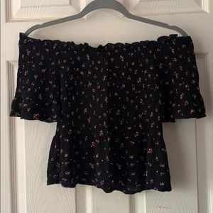 Off the shoulder shirt